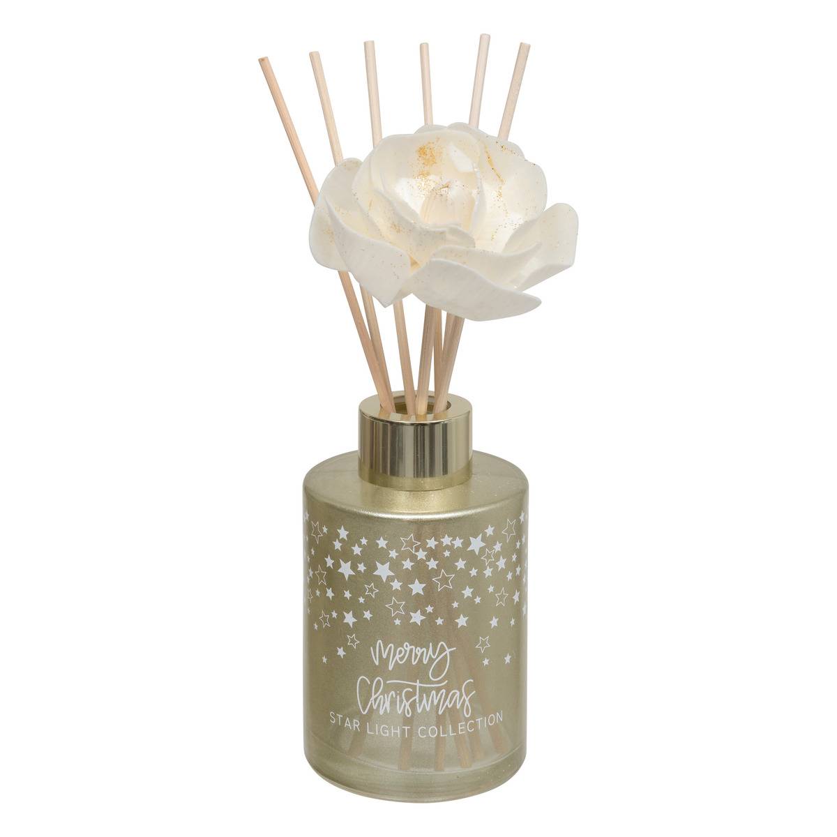 Diffuseur de parfum fleur Perle de Rose 100 ml multicolore, FEERIC LIGHTS & CHRISTMAS
