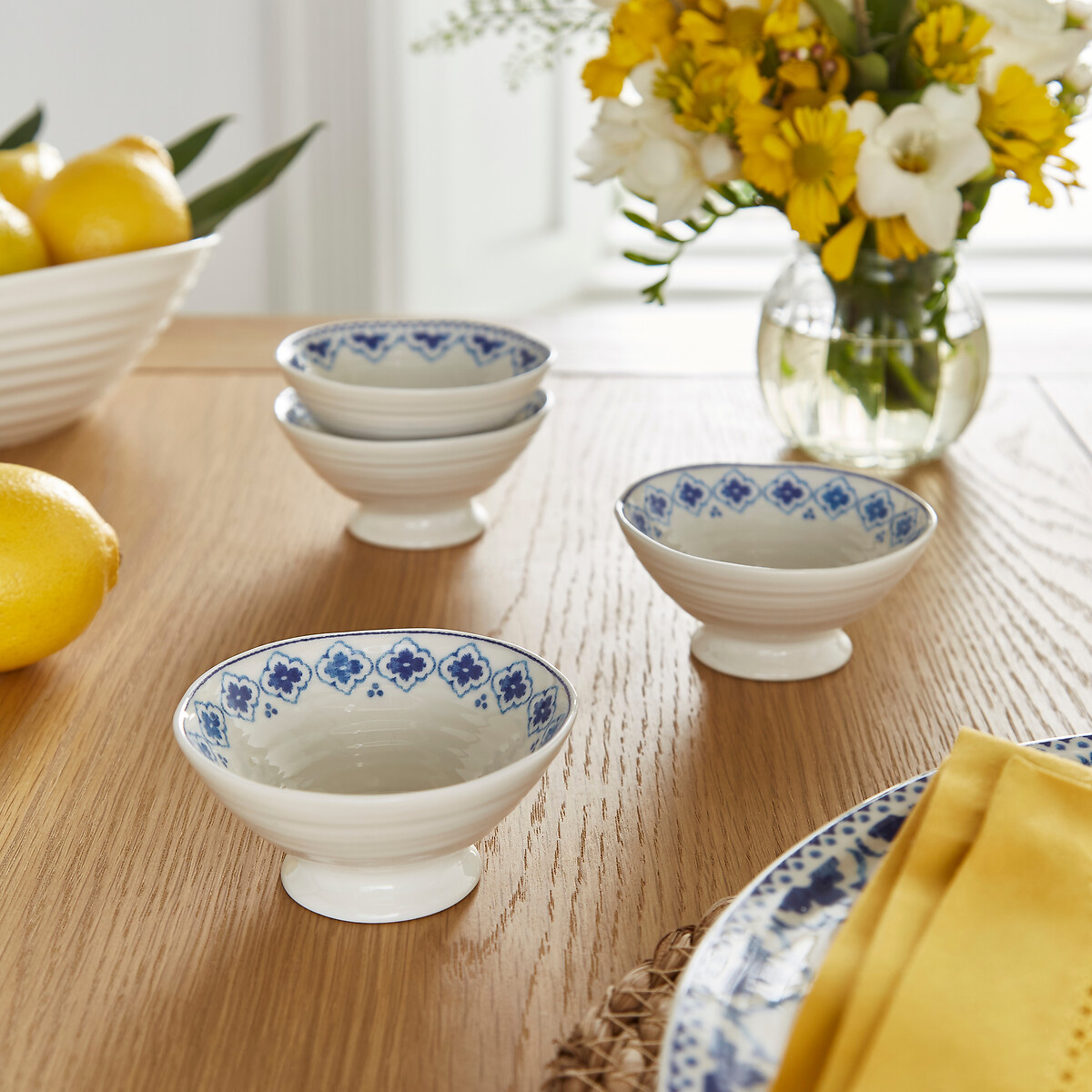 Set of 4 Blue Assorted Mini Dishes blue, SOPHIE CONRAN FOR PORTMEIRION