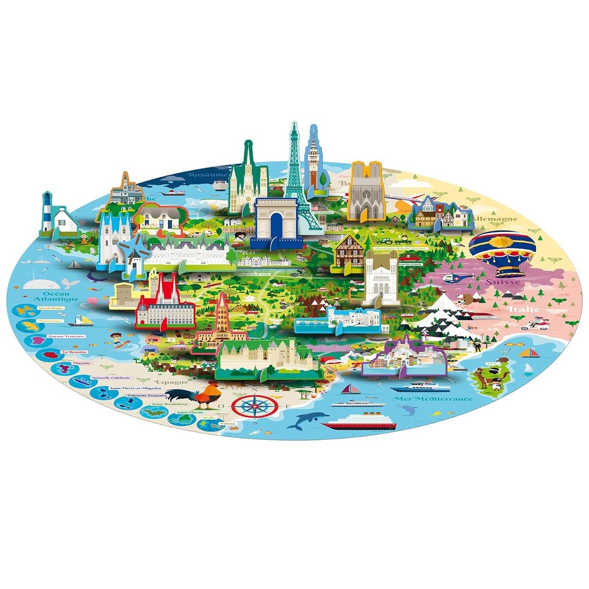 Voyage, découvre, explore - La France bleu, SASSI JUNIOR