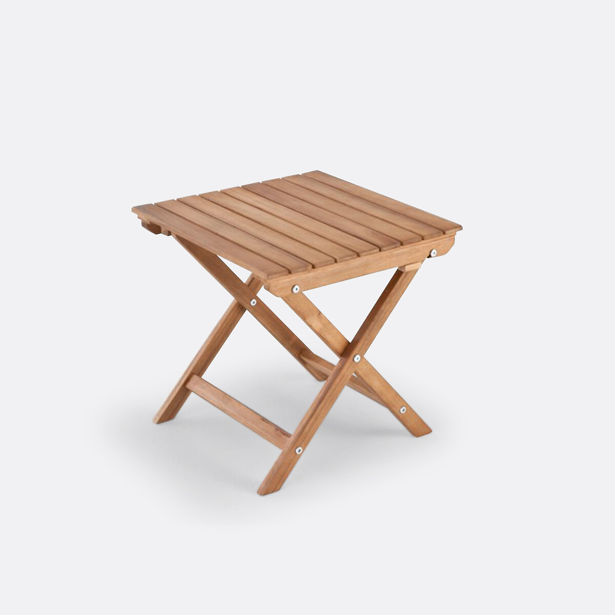 Bout de canapé en acacia, Zeda bois clair naturel, LA REDOUTE INTERIEURS