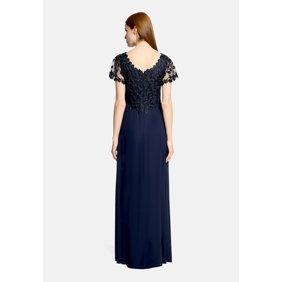 Robe de soirée à broderies night sky, VERA MONT