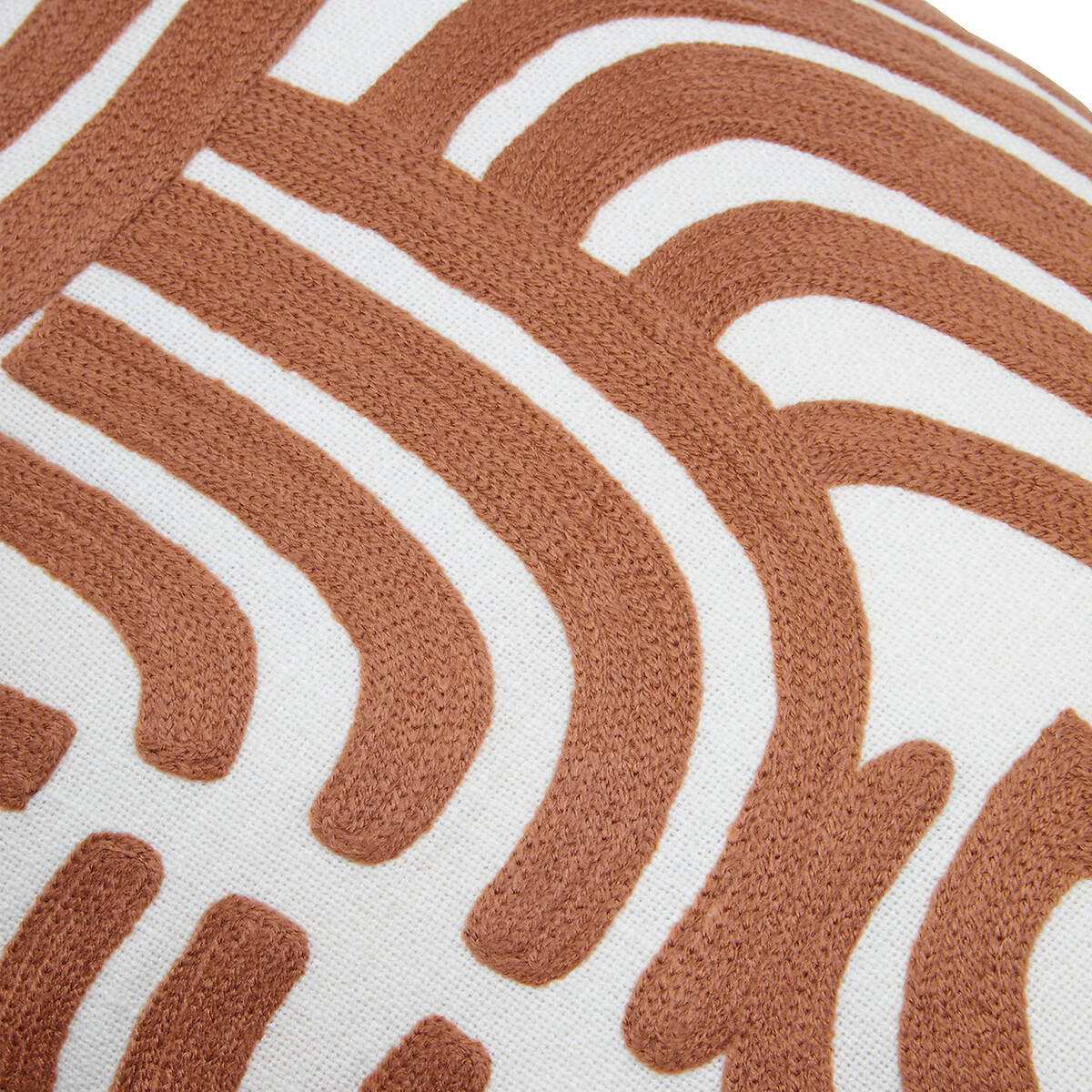 Bosie Ozella Natural And Terracotta Cushion natural/terracota, ÉDITÉ