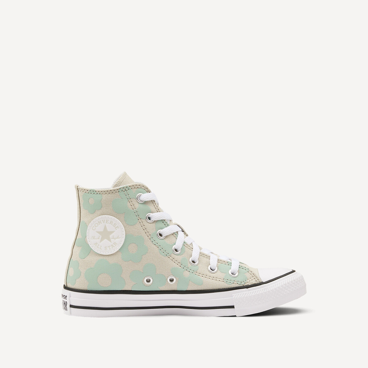 Chuck Taylor All Star Hi Bubbly Floral trainers sage green, CONVERSE