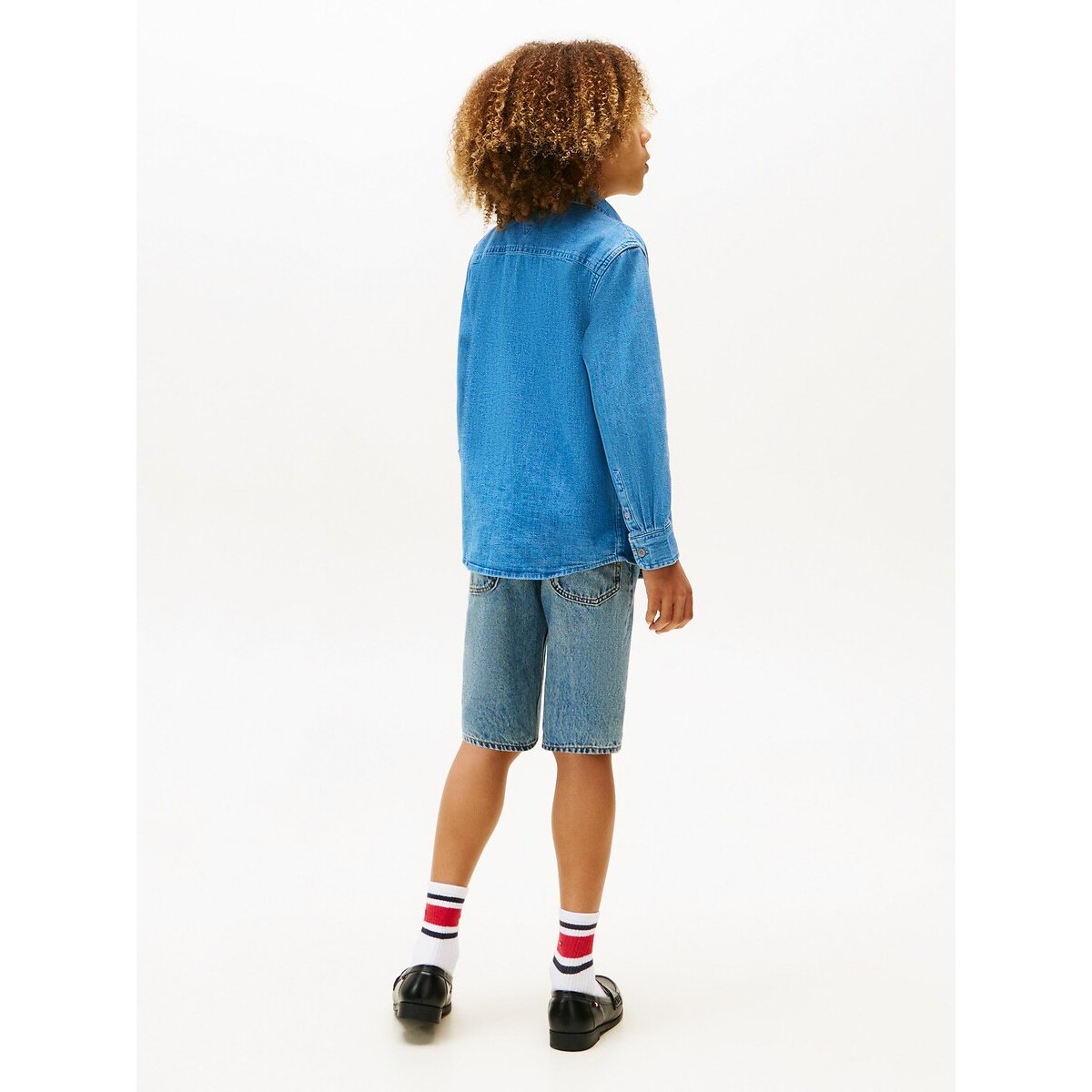 Chemise en denim denim, TOMMY HILFIGER