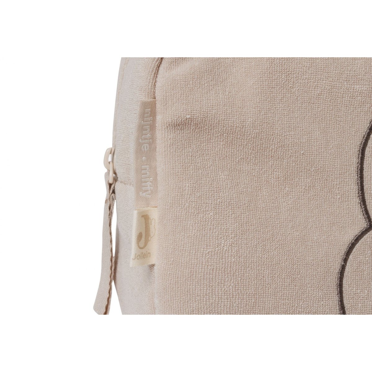Trousse de toilette Miffy en éponge beige, noir, JOLLEIN