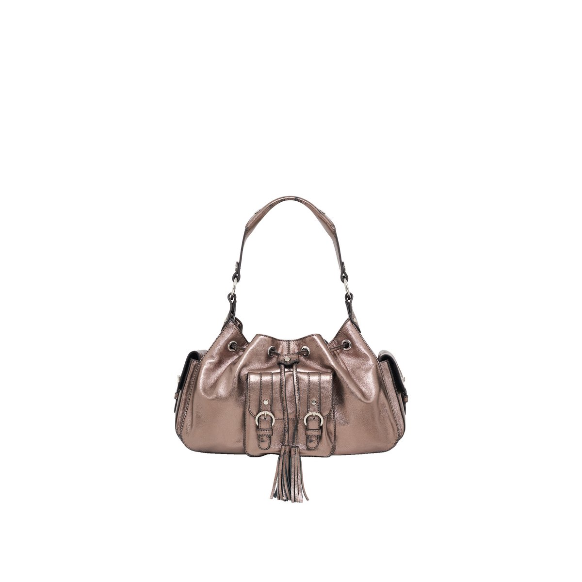 Sac porté épaule VICTORIA couleur unique, CAROLL