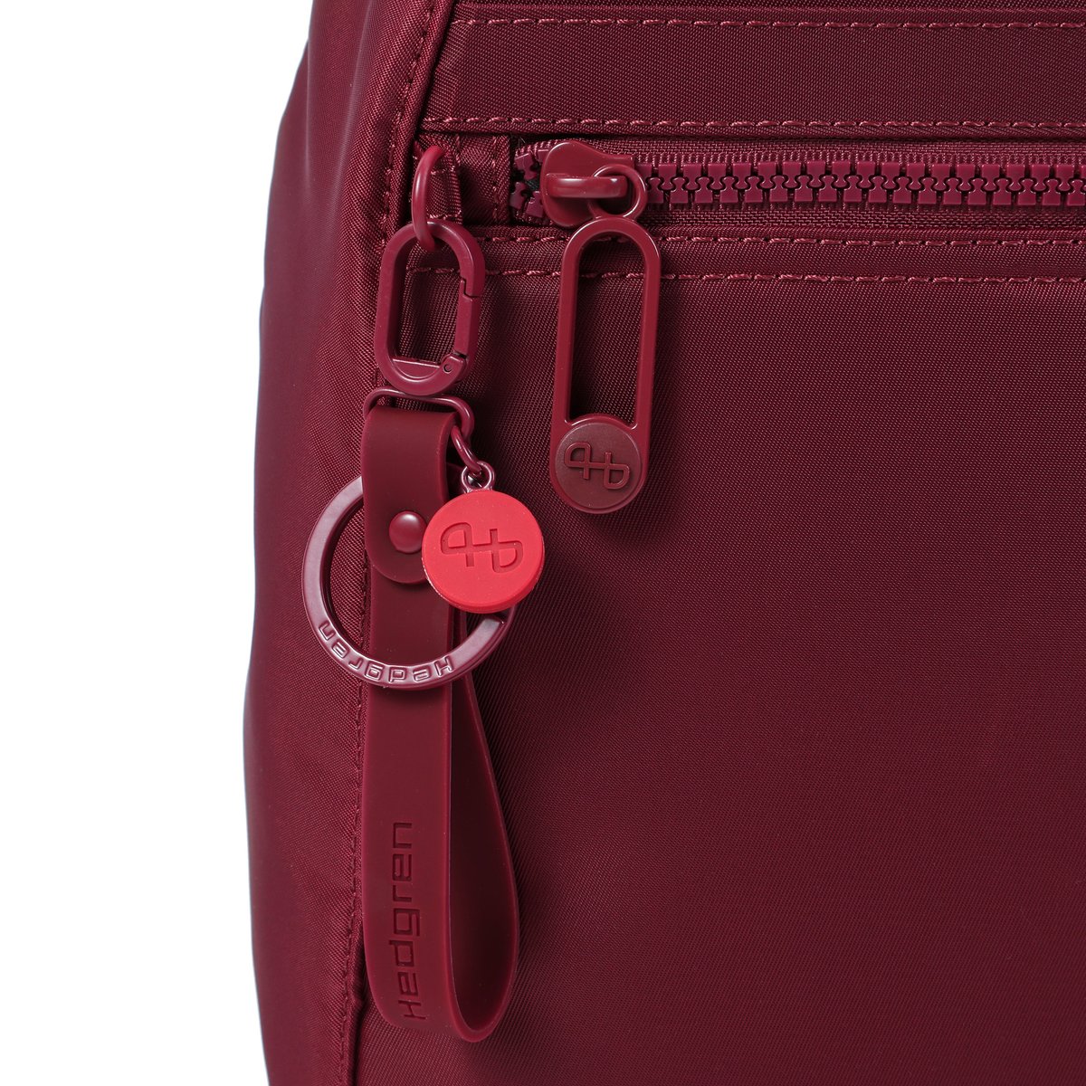 Sac à dos grand format avec protection RFID, VOGUE maroon banner, HEDGREN