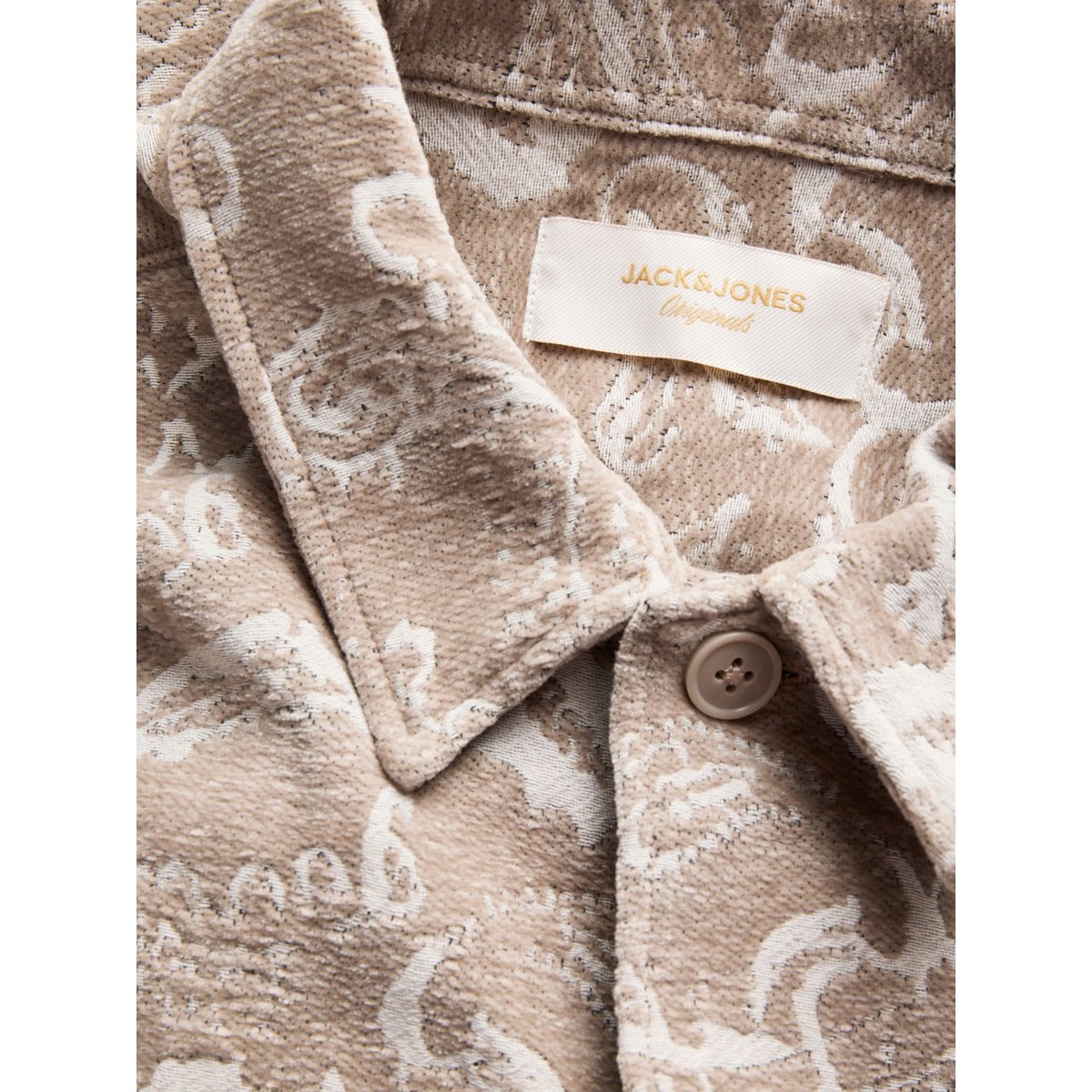 Chemise grise - feather gray 1, JACK & JONES