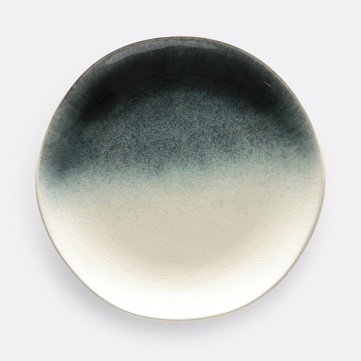 Set of 4 Waldou Gradient Sandstone Plates duck egg blue, LA REDOUTE INTERIEURS