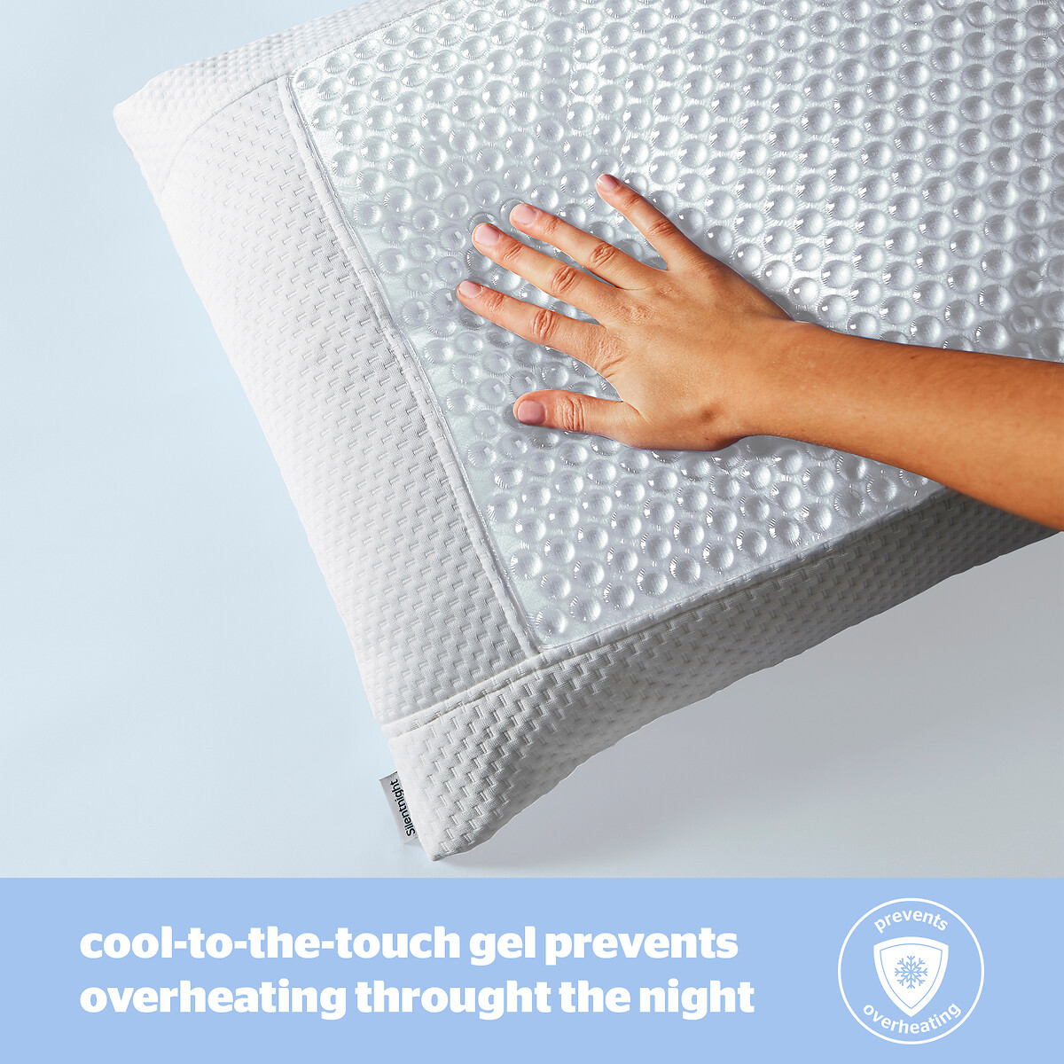 Wellbeing Collection Cool Touch Pillow white, SILENTNIGHT