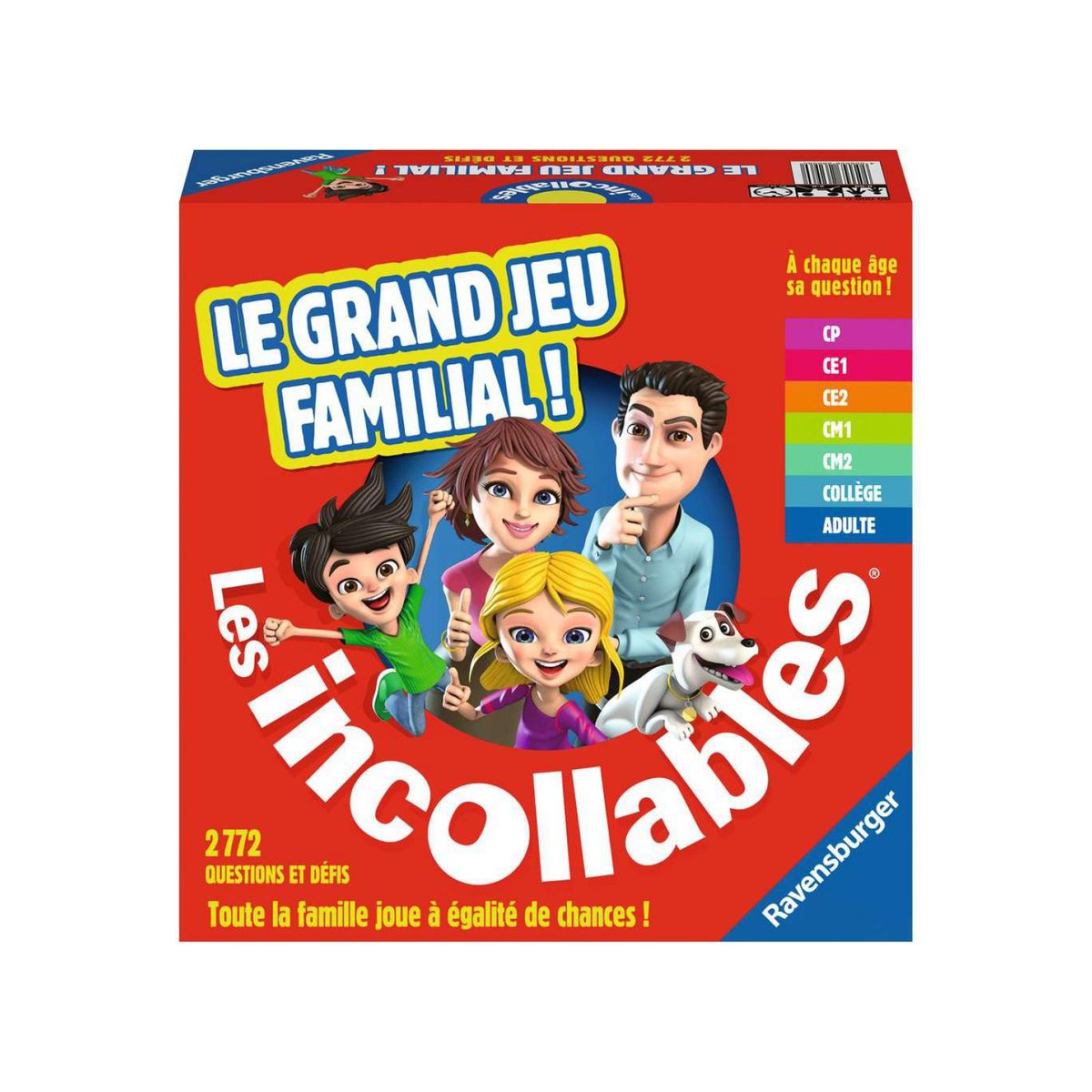 Le grand jeu familial des Incollables couleur unique, RAVENSBURGER