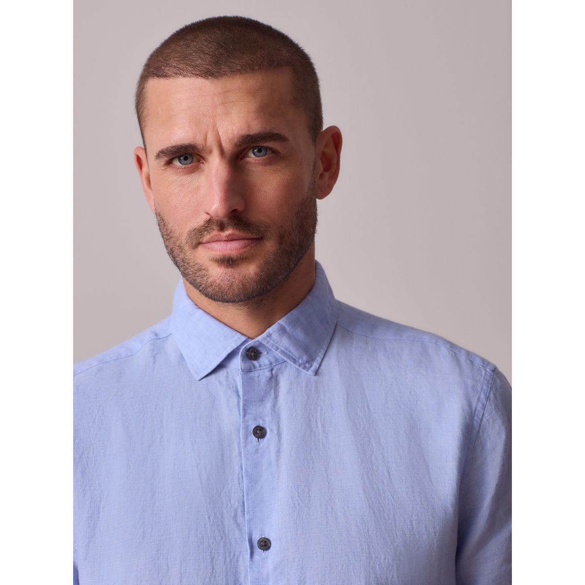 Chemise manches courtes bleu, NEXT