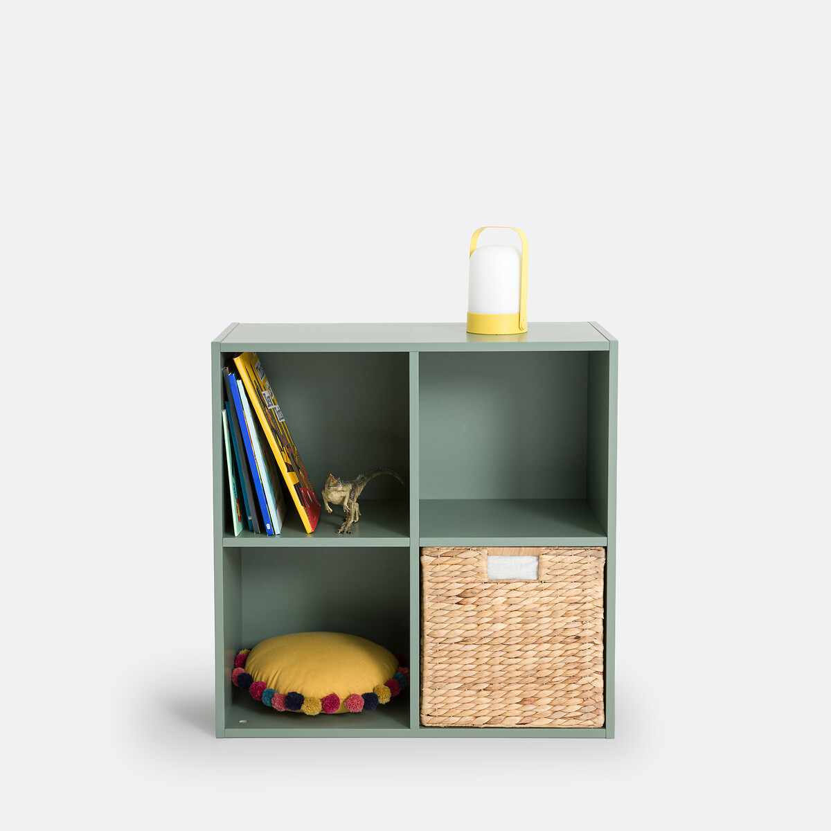 Mobile contenitore a 4 scomparti, Diny eucalyptus, LA REDOUTE INTERIEURS