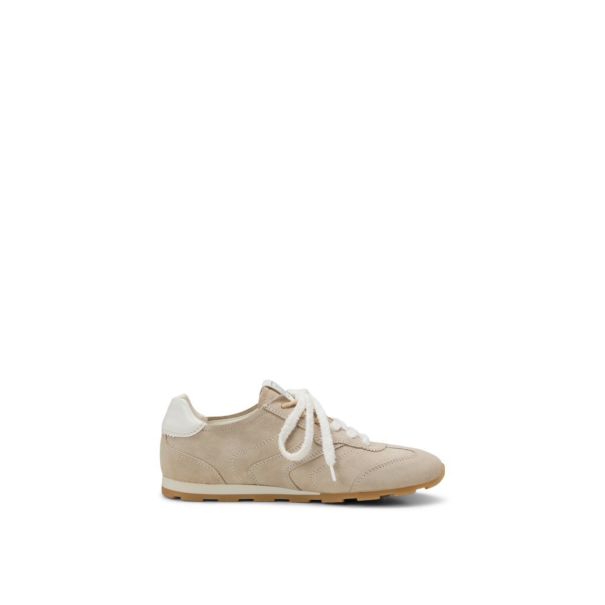 Baskets Modèle Fabiana avec double laçage beige, MARC O'POLO