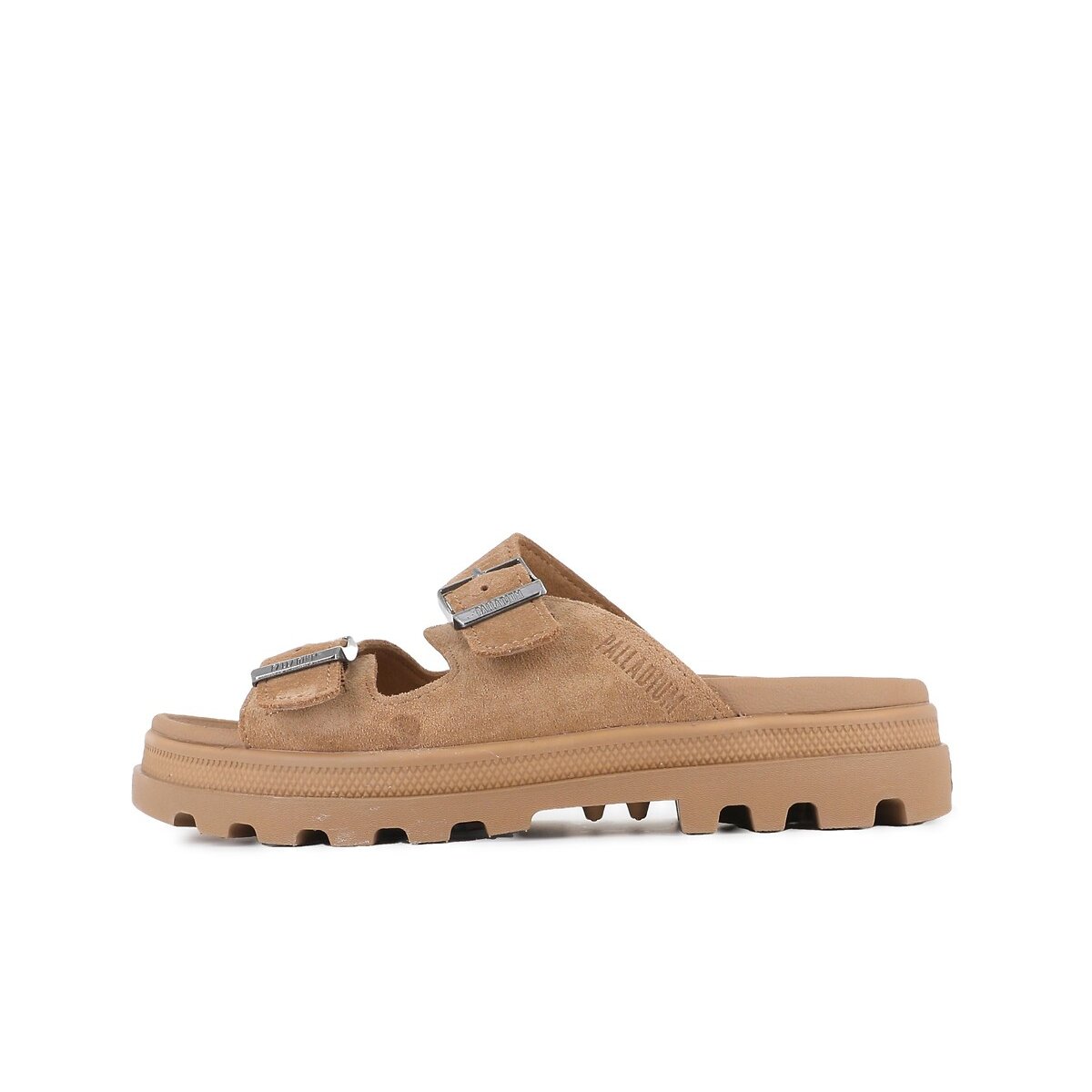 Mules con doppia cinghia Dunelite Riviera cammello, PALLADIUM