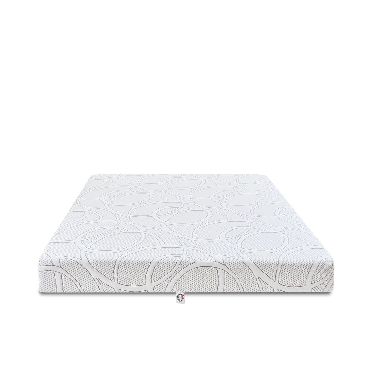 Prêt-à-dormir POSÉIDON avec Sommier, Couette, Oreillers et Protège-matelas blanc, OLYMPE LITERIE