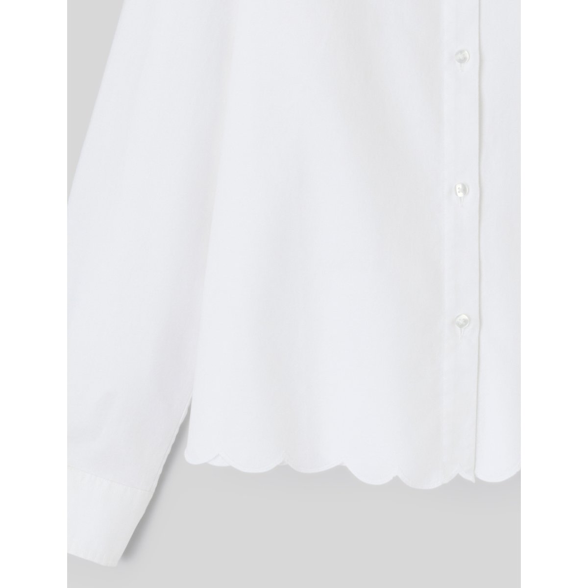 Chemise manches longues blanc, BZB