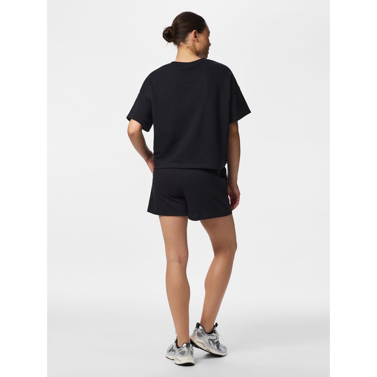 Shorts En Molleton noir - black, PIECES