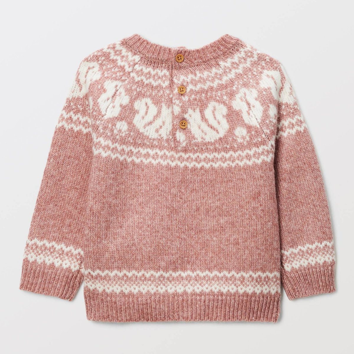 Pull jacquard imprimé tulipe, BOUT'CHOU