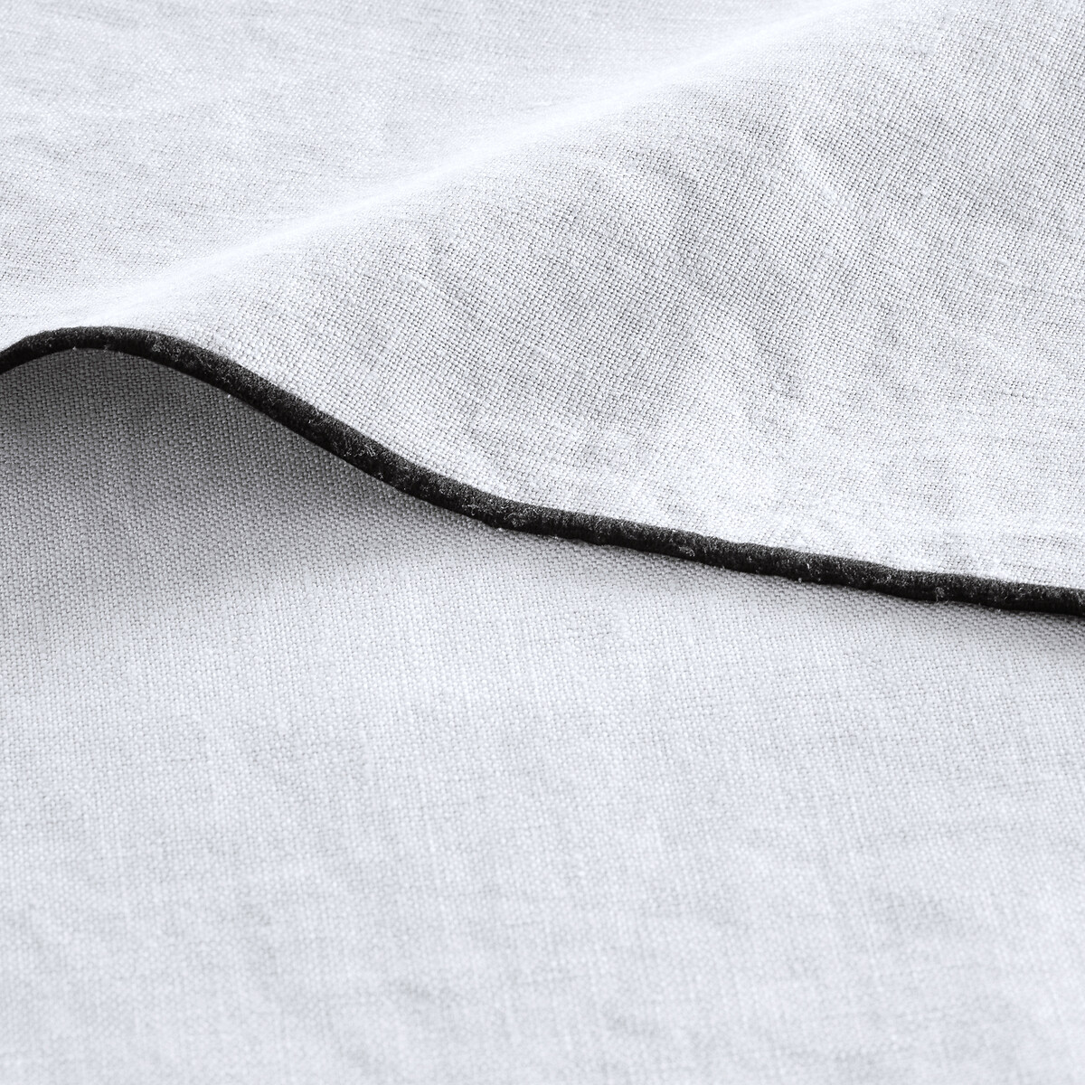 Nappe lin lavé, Suzy blanc/noir, AM.PM