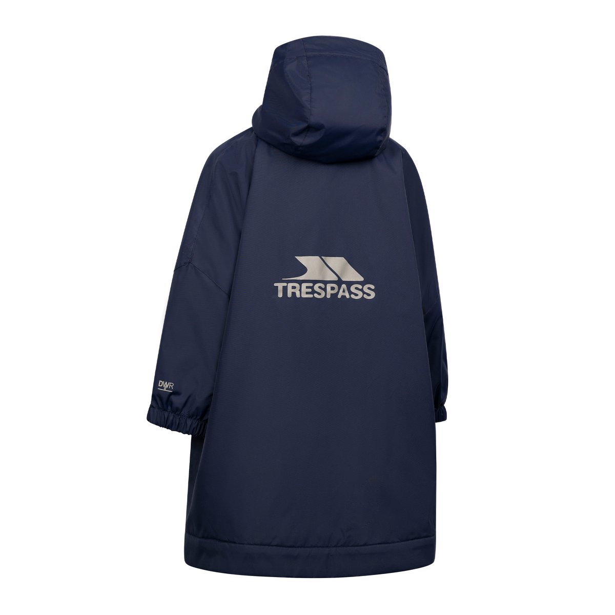 Veste imperméable avec zip à double sens bleu marine, TRESPASS
