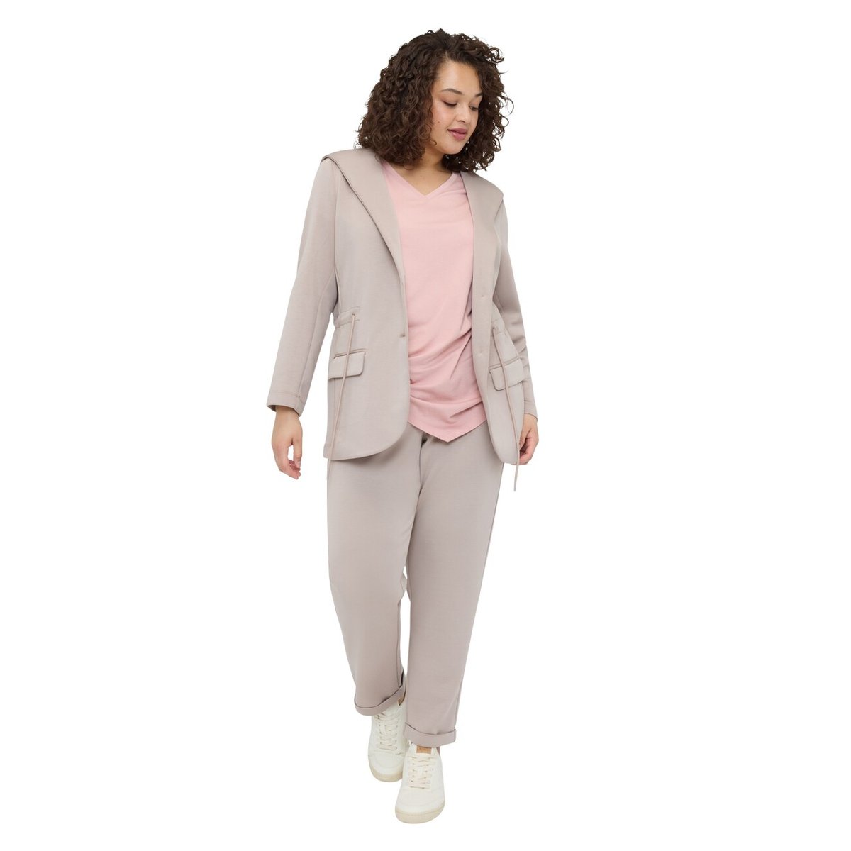Pantalon Carrot Fit gris, FIORELLA RUBINO