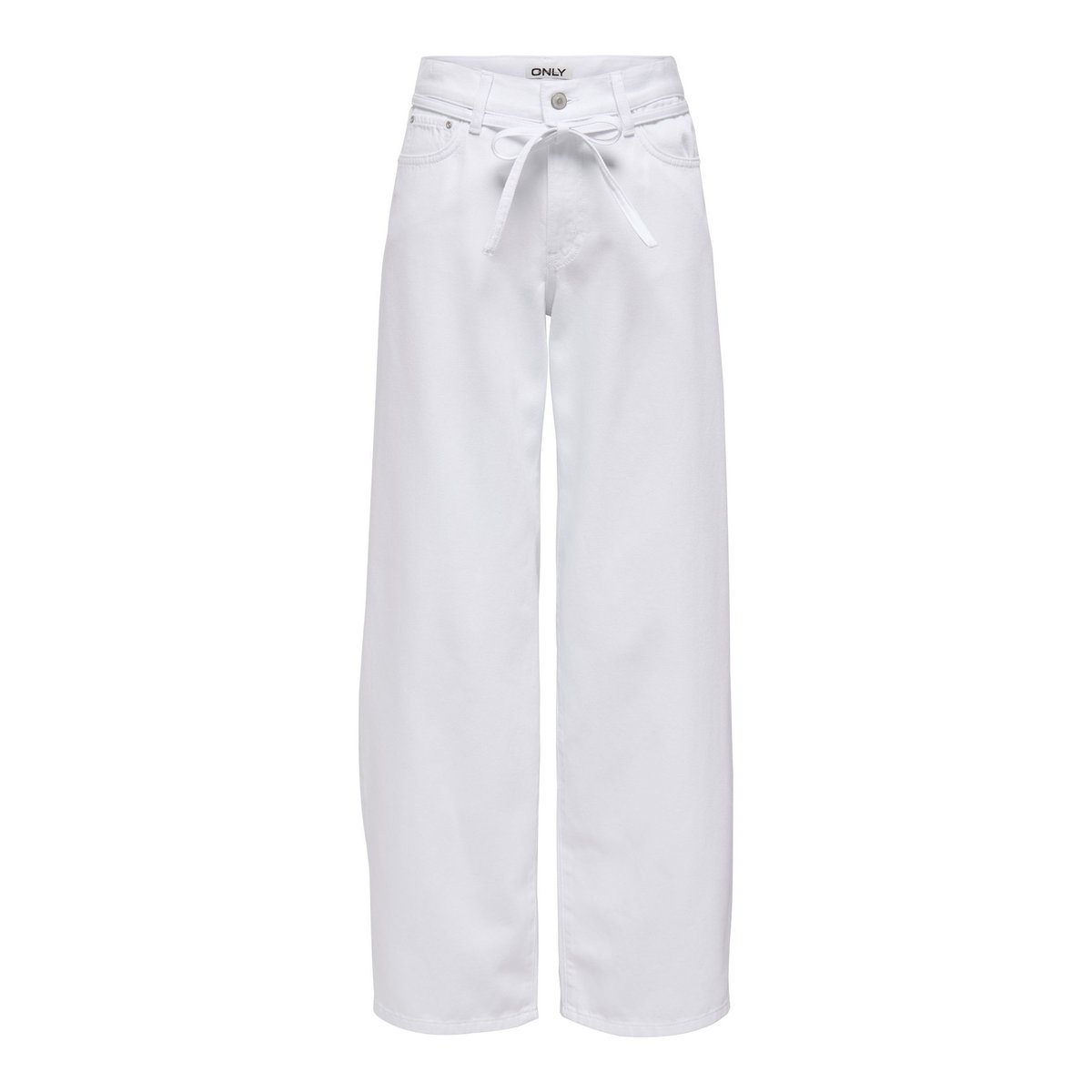 Jean Coupe Droite white denim, ONLY