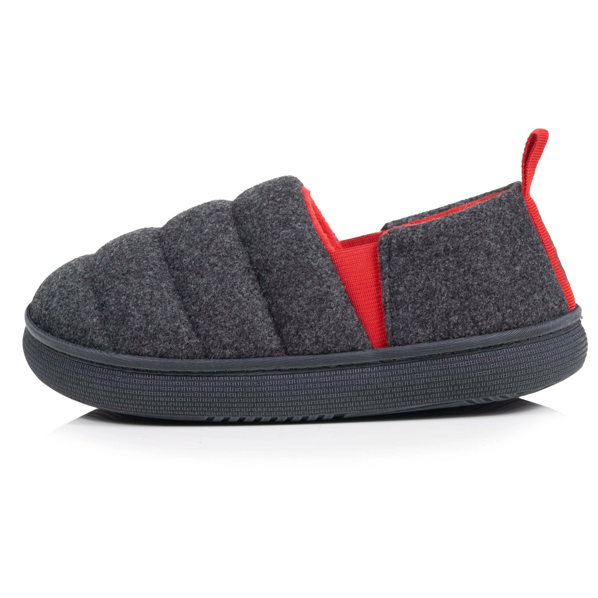 Chaussons Mocassins gris, ISOTONER