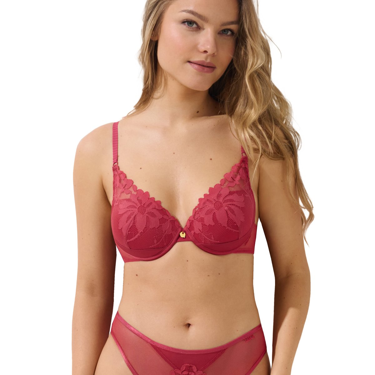 Soutien-gorge push-up Ocean corail, LISCA