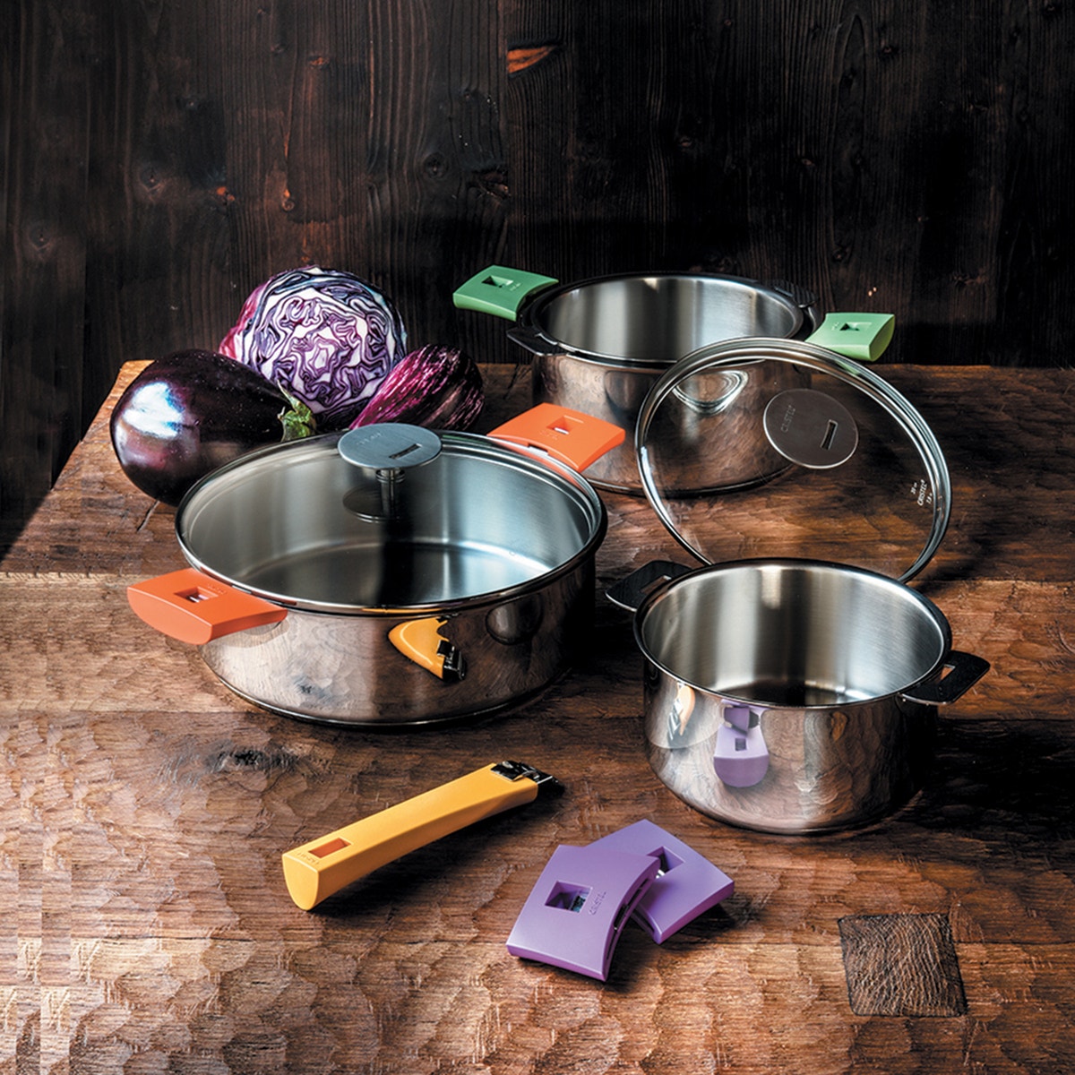 Casserole Mutine Amovible inox, CRISTEL