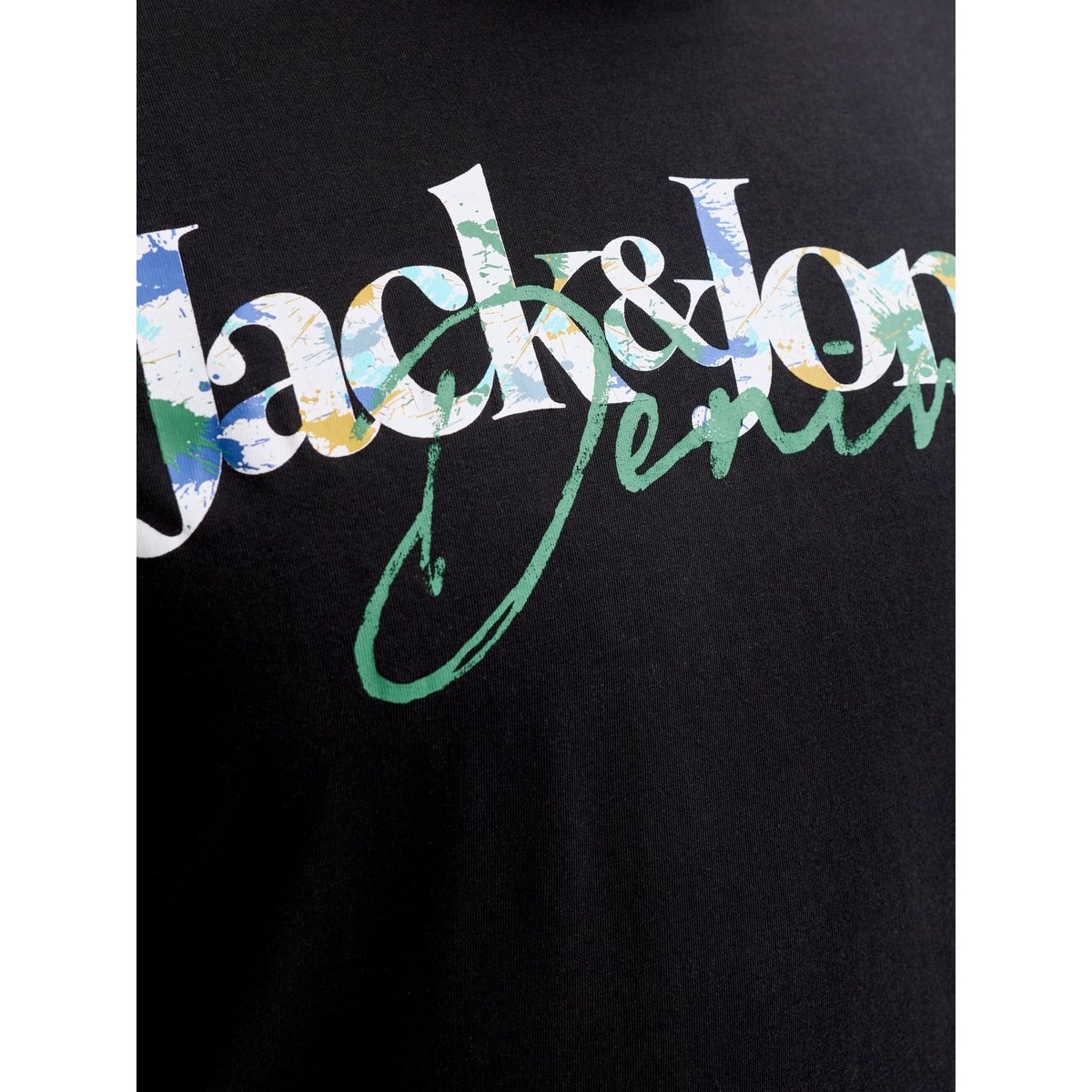 T-Shirt black 1, JACK & JONES