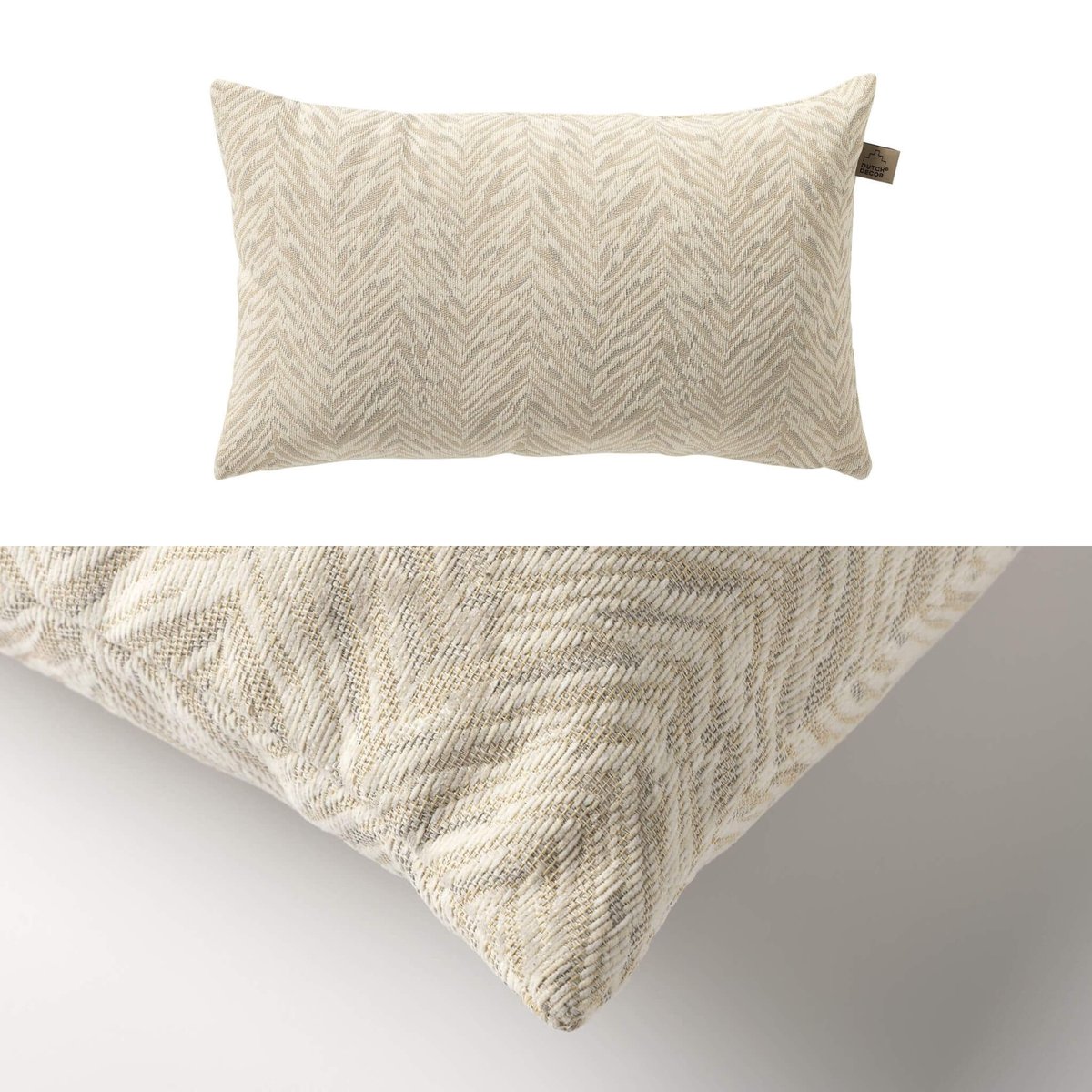 Coussins Dune Catch (Lot de 3) blanche, DUTCH DECOR