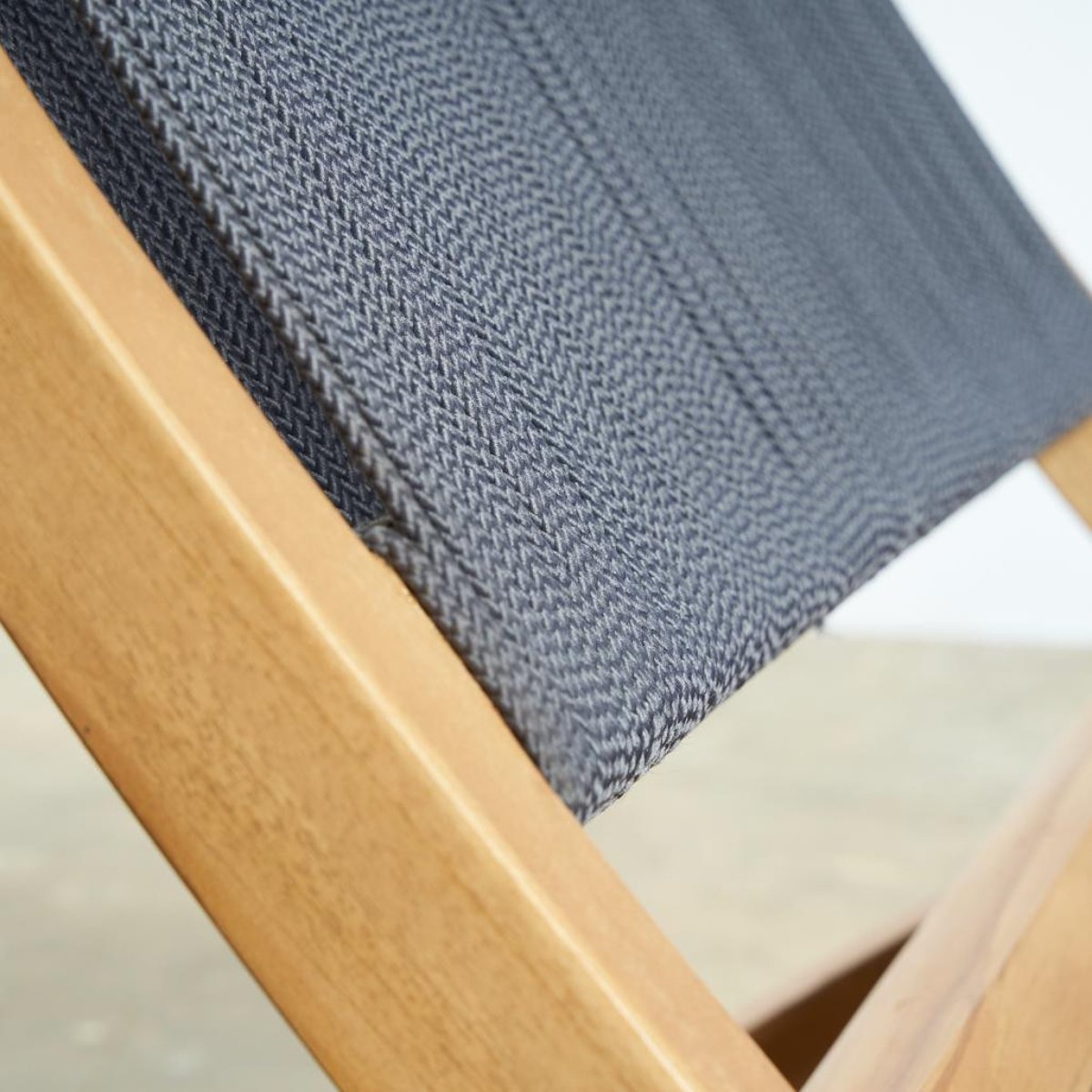 Fauteuil jardin lounge en corde Jala gris, WANDA COLLECTION