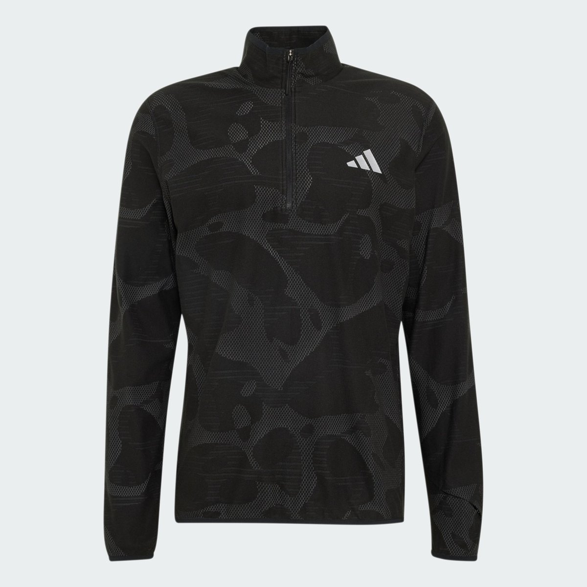 Haut De Running Demi-Zip Adi365 Haut De Running Demi-Zip Adi365 black / grey five, adidas Performance