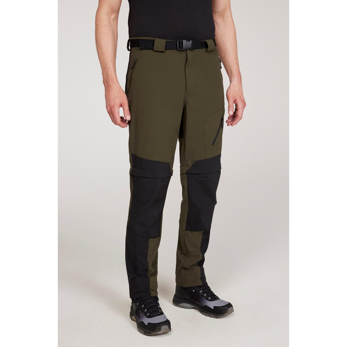 Pantalon de randonnée 2-en-1 FOREST vert, MOUNTAIN WAREHOUSE