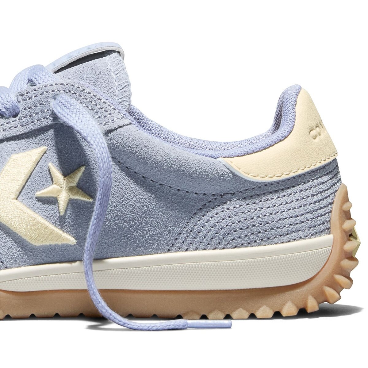 Baskets Run Star Trainer Stitched Suede bleu, CONVERSE