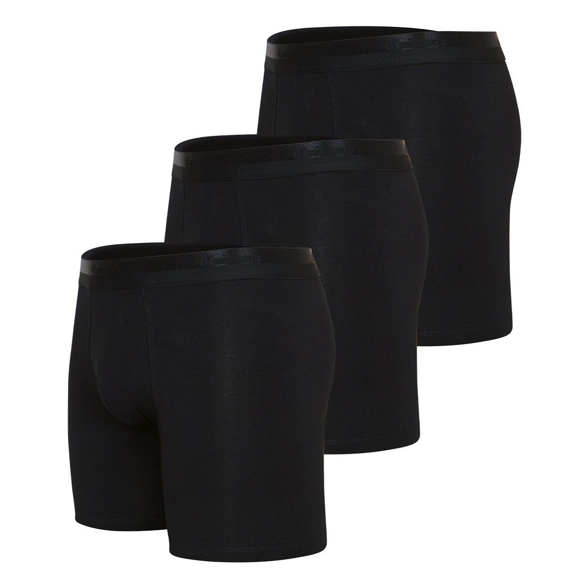 Lot de 3 boxers longs homme Studio Eminence noir, EMINENCE