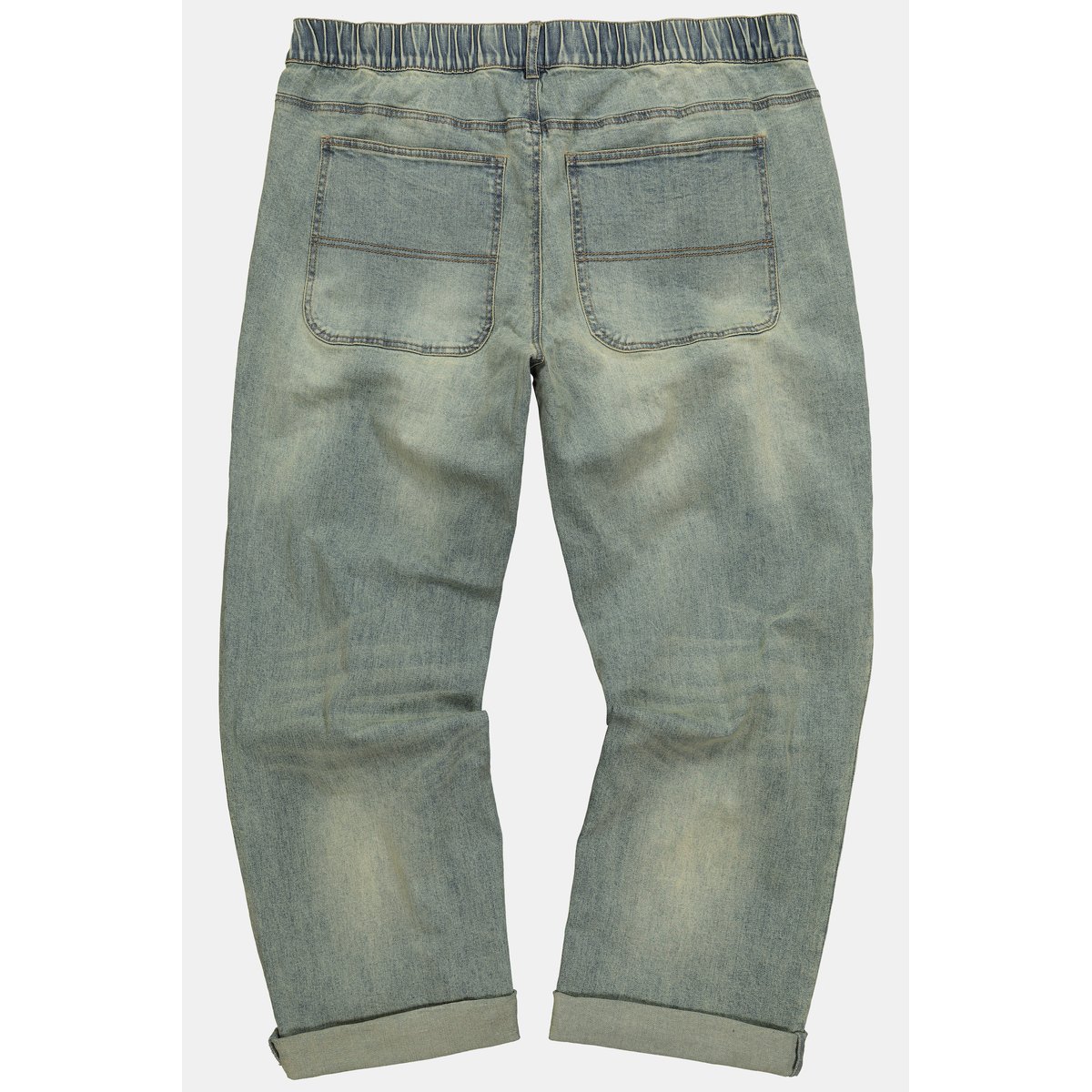 Jean 5 poches bleu jean mat, STHUGE