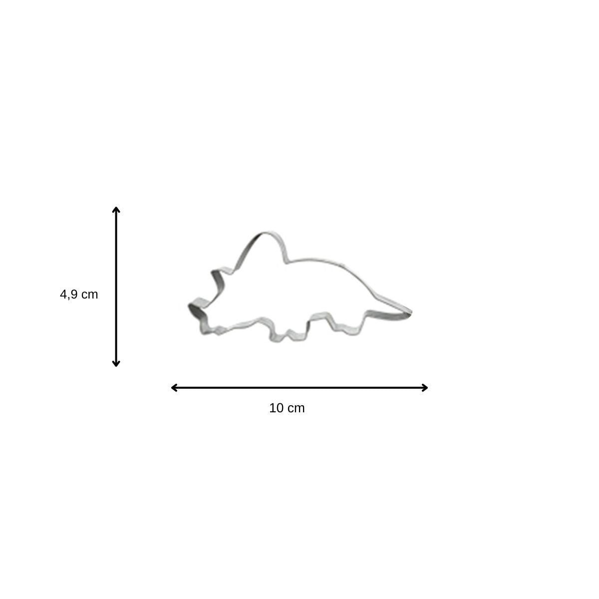 Set de 4 dinosaure EMPORTE-PIÈCES gris, ZENKER