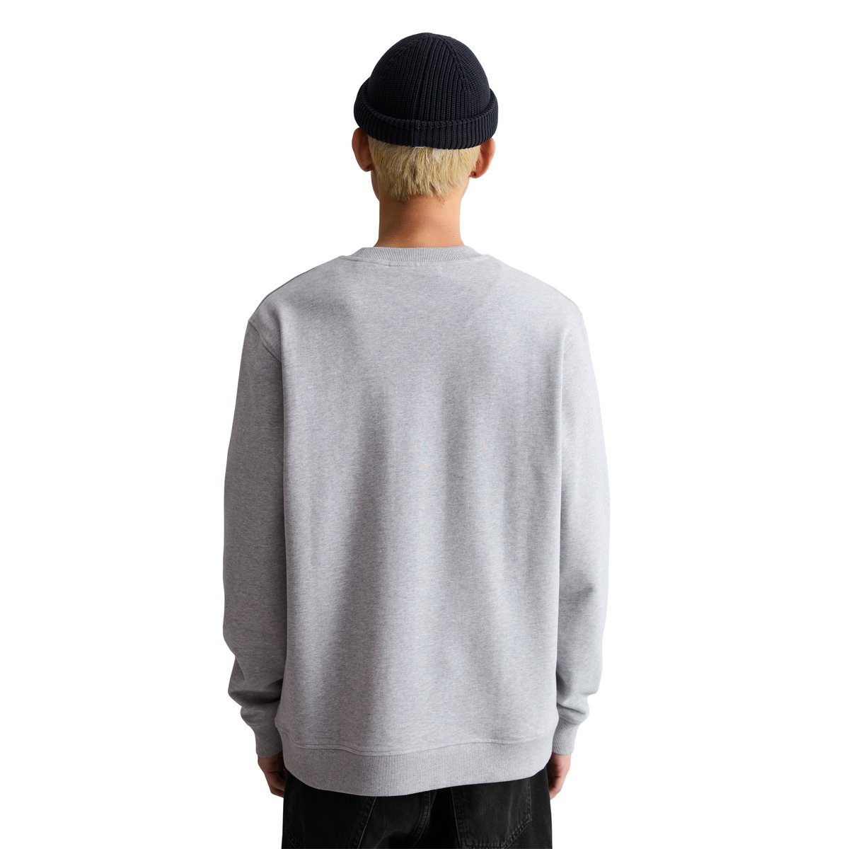 Sweat-shirt DfC relgular en sweat Terry doux gris clair, MARC O’POLO DENIM