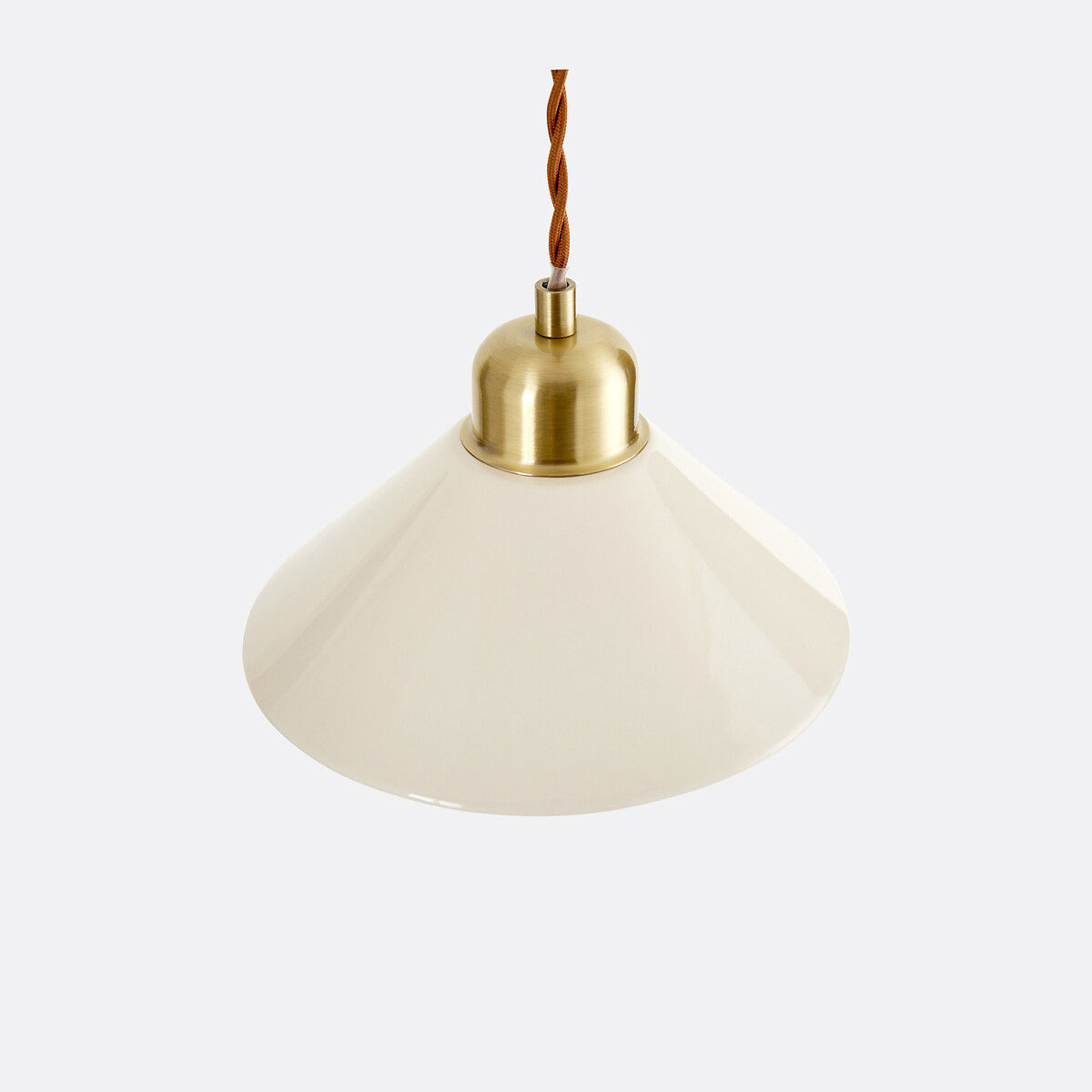 Lámpara de techo de cerámica Ø20 cm, Nilana crudo, LA REDOUTE INTERIEURS