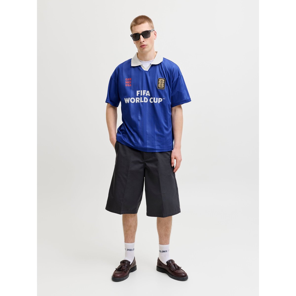 T-Shirt true blue, JACK & JONES