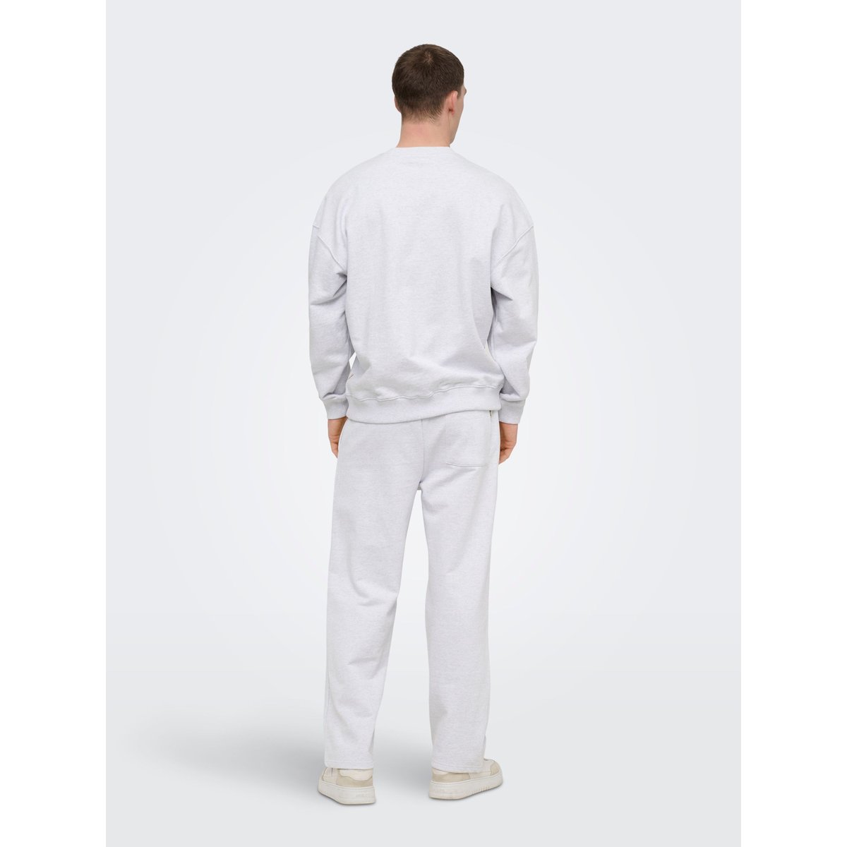 Sweat-Shirt grise - super light grey melange, ONLY & SONS