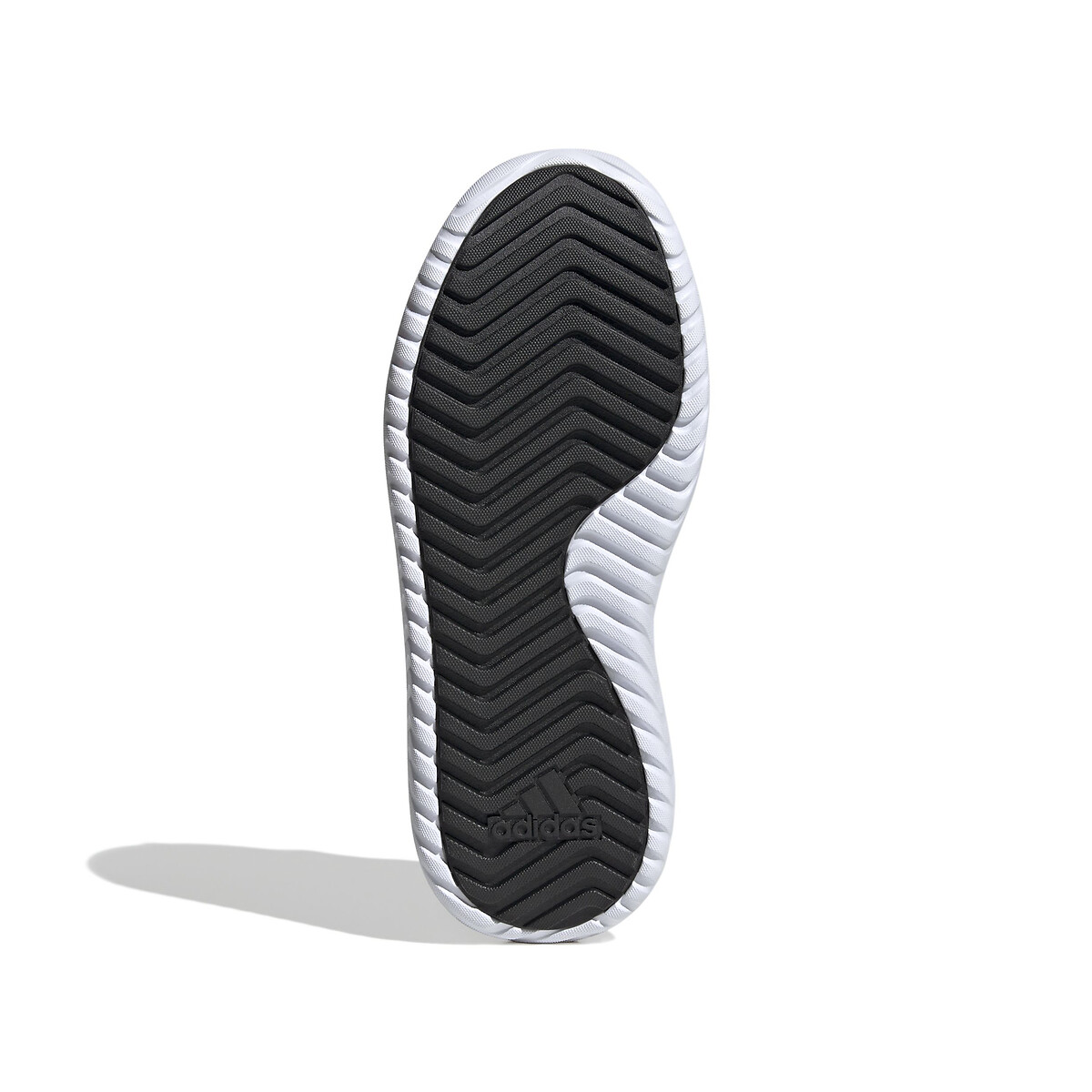 Baskets cuir Grand Court Platform Suede noir/blanc, ADIDAS SPORTSWEAR