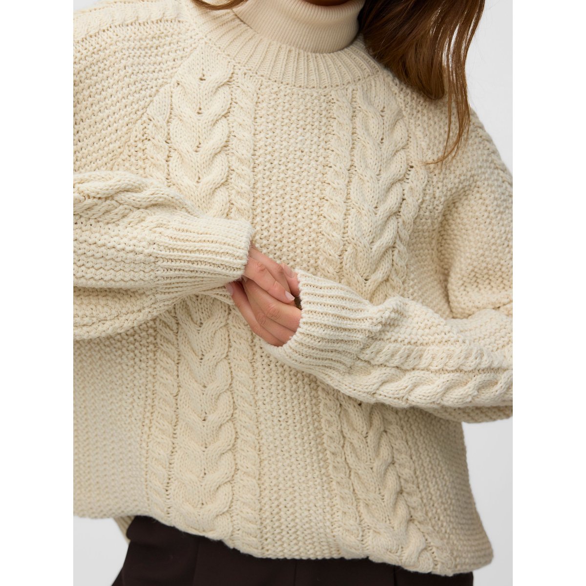 Pull En Maille birch, VERO MODA