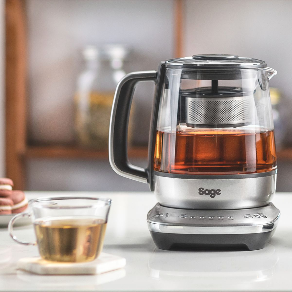 Théière Tea Maker Compact gris, SAGE APPLIANCES