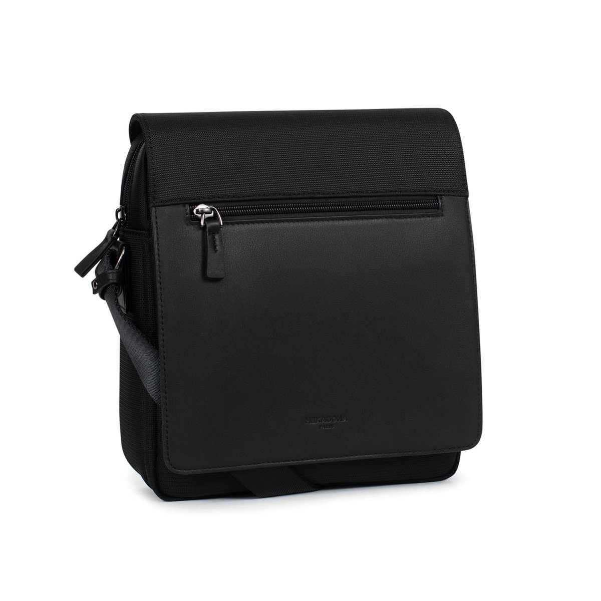 Sacoche  TRAVEL LIGHT noir, HEXAGONA