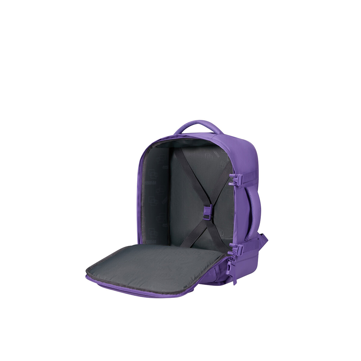 Mochila Underseater Puff S/M Take2Cabin, 15,6" 26.5L, American Tourister violeta, AMERICAN TOURISTER