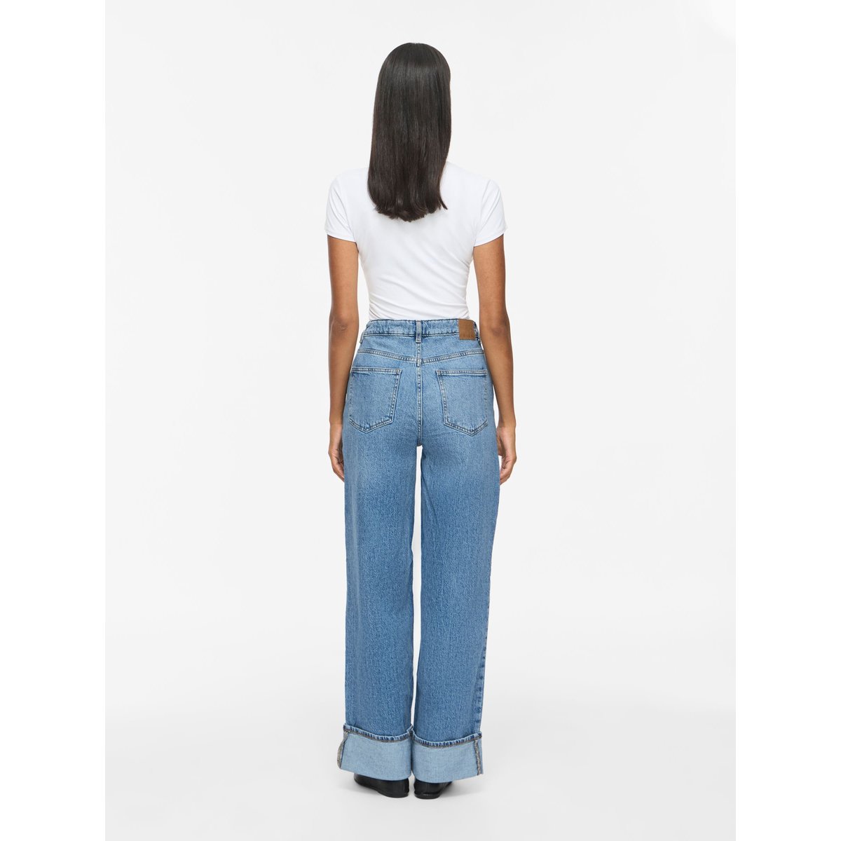 Jean À Coupe Ample bleu - medium blue denim1, VILA