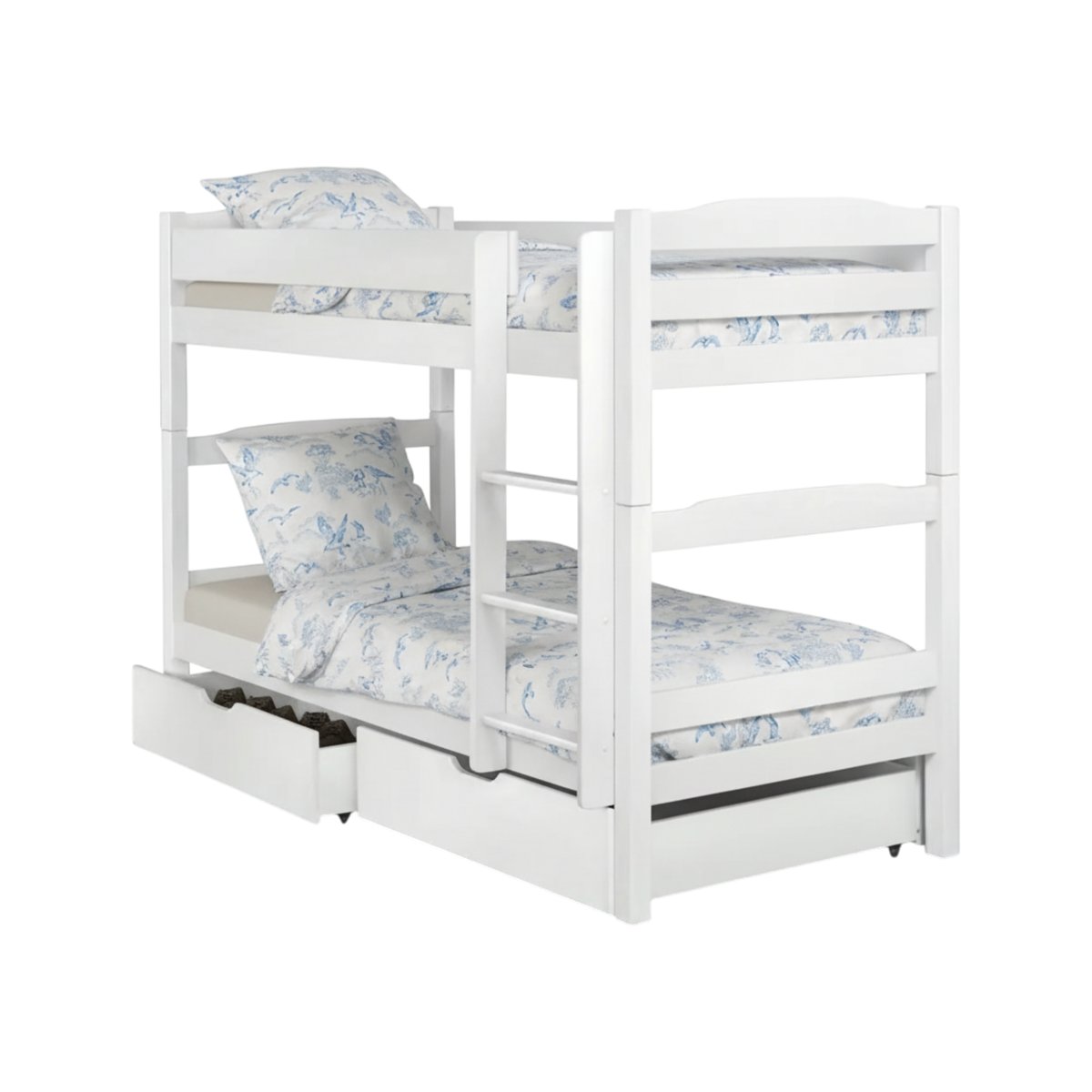 Lits superposés séparables Iris+ lot de 2 tiroirs blanc, CAMIF
